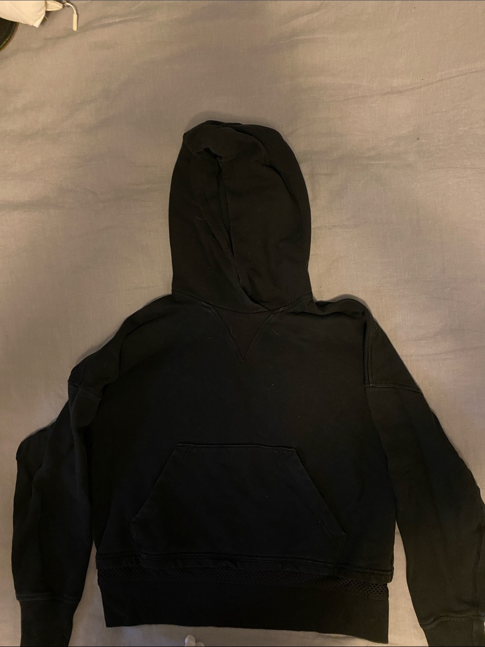 Lululemon Scuba Classic Black Pullover Hoodie